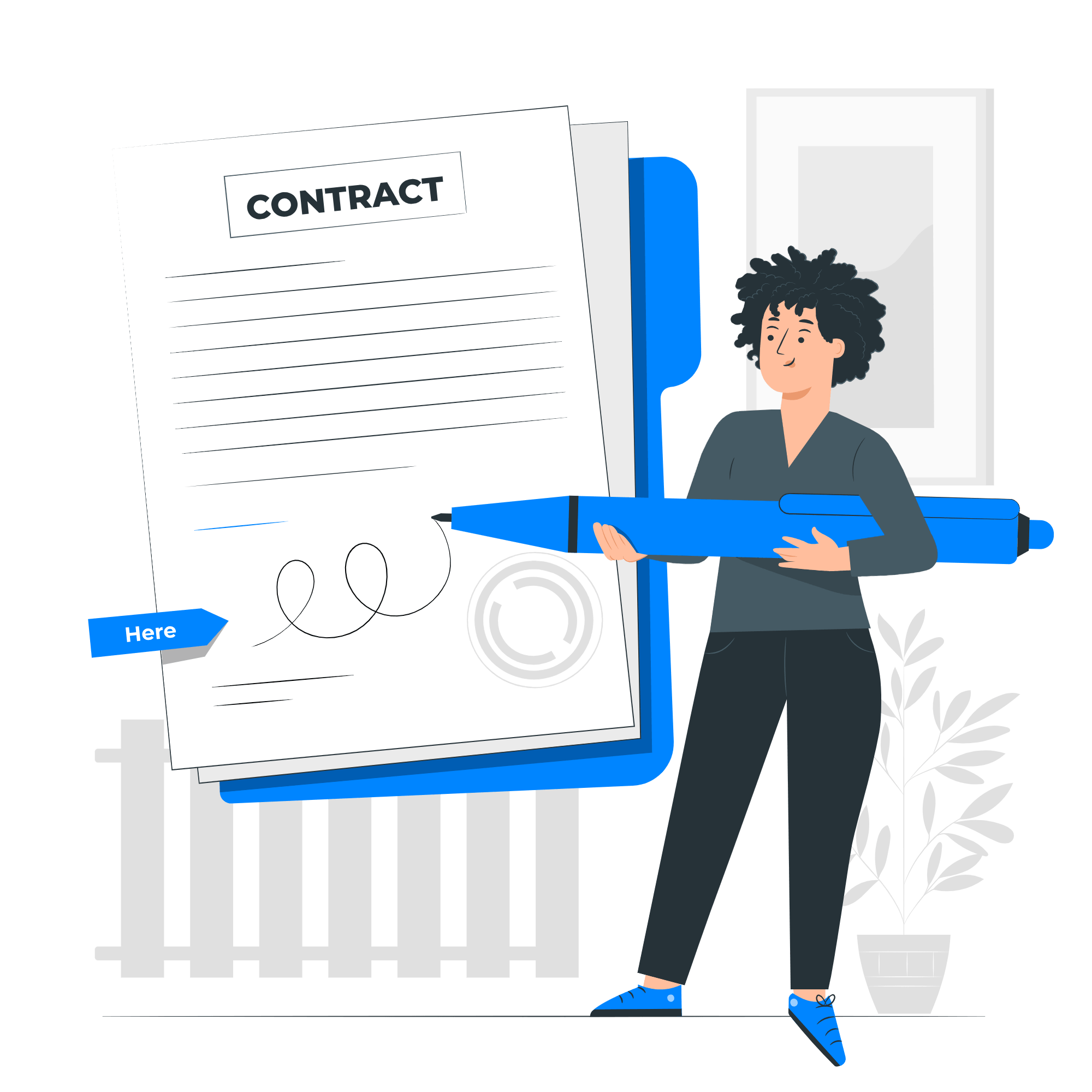 Signing a digital agreement